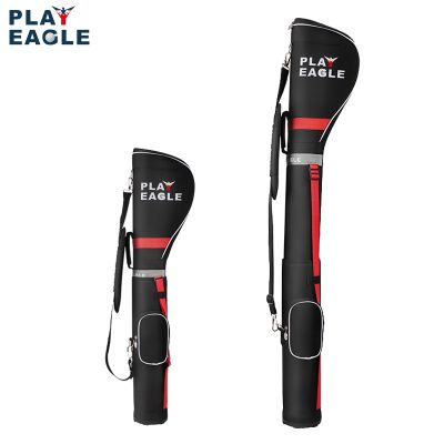 PLAYEAGLE Golf Gun Bag Retractable Height Contain Half Set Golf Clubs Nylon Golf Stand Bags Travel bag