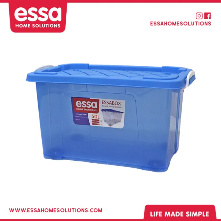 50 Liter Colored Storage Box Lazada PH