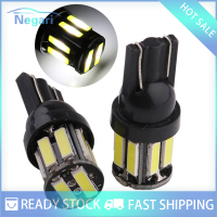 มอเตอร์ NG✨ปลาคอด✨หลอดไฟสำหรับ T10 10smd 4ชิ้นสำหรับรถยนต์อะไหล่ลิ่มแอลอีดี7020โคมไฟแผงแบบย้อนกลับ