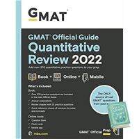 One, Two, Three ! หนังสือภาษาอังกฤษ GMAT Official Guide Quantitative Review 2021, Book + Online Question Bank: Book + Online 10th Edition