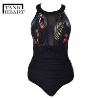 HOT★ถังหัวใจเซ็กซี่ Potos One-Piece Monokini พลัสชุดว่ายน้ำขนาดผู้หญิงชุดว่ายน้ำวันพีชหญิง Badpak ชุดว่ายน้ำว่ายน้ำผู้หญิง