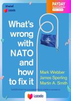 (New) หนังสืออังกฤษ Whats Wrong with NATO and How to Fix It [Paperback]