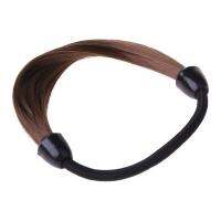 แฟชั่นวิกจากประเทศเกาหลีผมปลอมทรงหางม้าผู้ถือ Plaits ผมยางรัด Headband