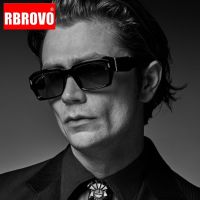 RBROVO Square Sunglasses Men Luxury Brand Glasses for Men/Women Luxury Brand Eyeglasses Men Mirror Gafas De Sol Para Hombre Cycling Sunglasses