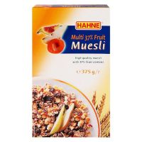 Hahne Multi Fruit Muesli ฮาทเน่ มูสลีผสมผลไม้ 375g.