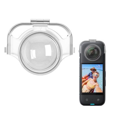ที่ป้องกัน Insta360 X3โปร่งใสสำหรับที่ป้องกันกระจกกันน้ำเพื่อ Insta360x3อุปกรณ์เสริมการปกป้องกล้อง