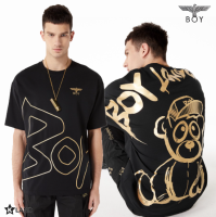 BOY LONDON บอย ลอนดอน T-SHIRT เสื้อยืด คอกลม ของแท้ 100% (BOY21TS1922N)