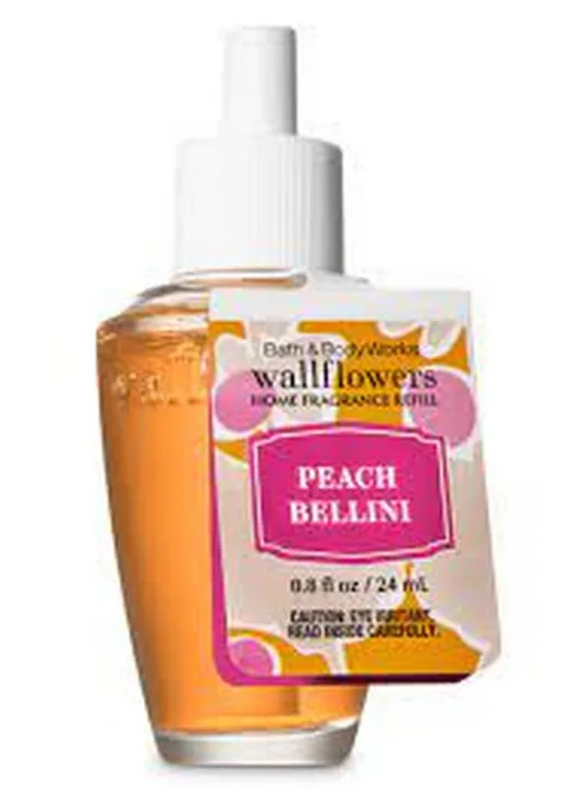 bath and body works peach bellini wallflower