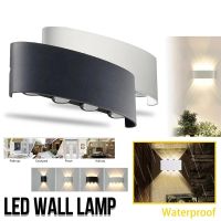 IP65 LED Wall Lamp Outdoor Waterproof Garden Lighting Aluminum AC86-265 Indoor Bedroom Living Room Stairs Hallway Wall Light