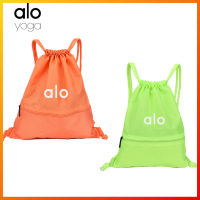 Alo Yoga Portable Diagonal Fitness Bag Large-capacity Drawstring Bag For Men And Women Yoga Travel Bag Lightweight Backpack