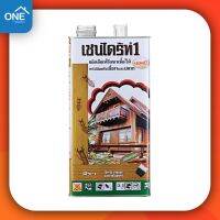 เชนไดร้ท์1 ผลิตภัณฑ์รักษาเนื้อไม้ สีชา ขนาด 5 ลิตร เชนไดร้ท์ทาไม้