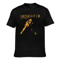 Hot Sale MenS Tshirts Corta Midnight Oil New Arrival MenS Appreal