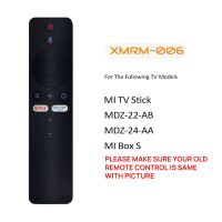 XMRM-006กล่องกล่อง Mi ด้วยรีโมทคอนโทรลทีวีสติ๊กรีโมทคอนโทรลสำหรับ Xiaomi Mi ทีวีสติ๊ก4A 4S 4X 4K Android สมาร์ททีวีบลูทูธ RF รีโมทรีโมทควบคุมทีวี DSY3912