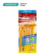 Dao Cạo Râu GILLETTE Cán Vàng Mua 5 Tặng 1