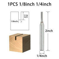 Toolstar 1/8เส้นผ่านศูนย์กลางคาร์ไบด์ Router บิต-1/4 Shank เครื่องตัดมิลลิ่ง