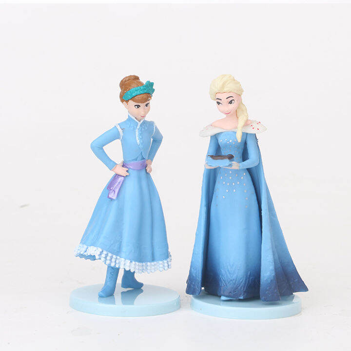 hot-1set-frozens-elsa-annaตุ๊กตาขยับแขนขาได้อลาฟคริสต๊อฟsvenตุ๊กตาอะนิเมะตุ๊กตาfigurinesเด็กของเล่นเด็กคริสต์มาสวันเกิดและใหม่ปีของขวัญ