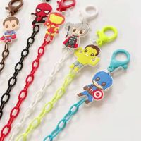 Creative Cartoon Acrylic Lanyard Necklace Glasses Chain Earphone With