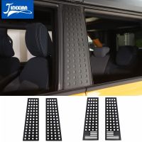 JIDIXIAN Aluminum Alloy Car Window Center Pillar Protective Decoration Cover for Ford Bronco 4 Doors 2021 2022 Up Accessories