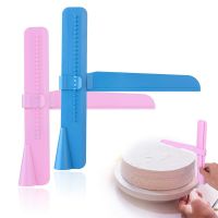 DIY Cake Scraper Adjustable Spreader Fondant Spatula Cream Edge Smooth Decorating Tool Kitchen Cake Baking Accessories