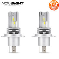 NOVSIGHT Motocycle Headlight H7 H4 Led Motorcycle 8000LM Headlamps 6000K 12V Led Moto Diode Lamps Car Light Bulb Fog Light