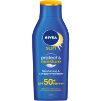 NIVEA Sun Protect &amp; Moisture Body SPF50 PA++  นีเวีย ซัน โฟรเทค แอนด์ มอยสเจอร์ บอดี้โลชั่น 125ml.