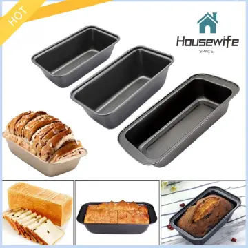 Silicone Baking Molds NonStick Rectangle Cake Pans Mini Bread Toast Mould