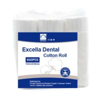 สำลีม้วน อัดแท่ง ชนิด Non-sterile “EXCELLA” Dental Cotton Rolls