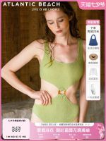 [Terry Cloth Series] Atlanticbeach Swimsuit Female Hot Spring Sexy Thin One-Piece Vacation Swimsuit