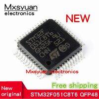 5ชิ้น ~ 50ชิ้น/ล็อต STM32F051C8T6 051C8T6 STM32F051 32F051 QFP48 IC ใหม่ดั้งเดิม