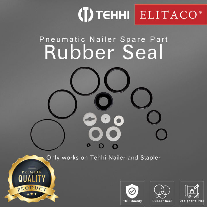 ELITACO】Tehhi Pneumatic Nailer Spare Part - Rubber Seal for F32