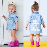 【CC】 2020 Baby Boy Shirt Toddler Denim T Coat Blouse Shirts Jacket Warm Back 2-7Y