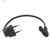 ▦❂✟ C7 90 Degree Angle AC Power Cord for Samsung Philips Sony LED TV EU Schuko CEE7/16 to IEC C7 Power Lead Adapter Cable VDE Cord