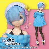 Anime Re:Zero Rem in Knitted dress 3colors figure model doll รีเซทชีวิต ฝ่าวิกฤตต่างโลก ฟิกเกอร์อนิเมะ 24cm