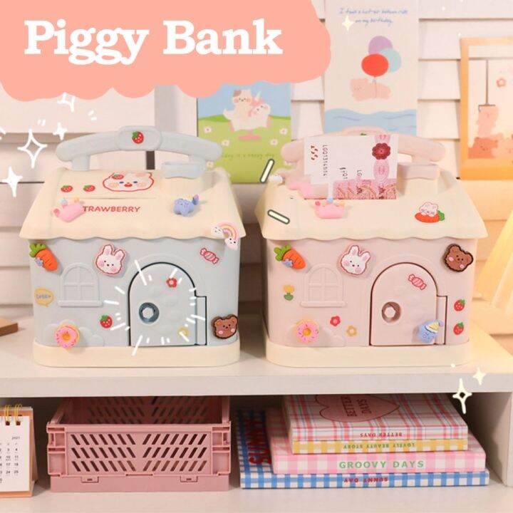 XUECHUANGYING celengan unik dan keren celengan viral Kapasitas besar