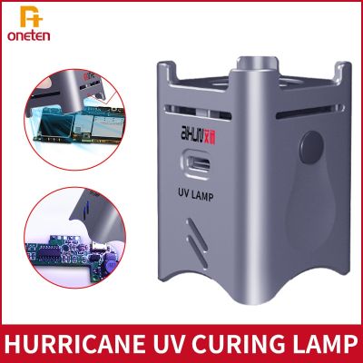 AIXUN UV Glue Curing Lamp AX-UV For phone repair LED lamp ultraviolet green oil curing purple light fluorescent detection tool Rechargeable Flashlight