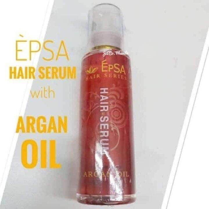 EPSA ARGAN OIL HAIR SERUM 120ml 1014B Lazada PH