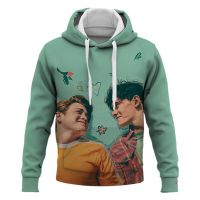 Heartstopper-Sudadera con capucha 3d para hombre y mujer, ropa de calle a la moda de la serie de televisión del Reino Unido, chándal estampado, novedad de 2022