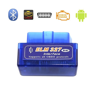 【เฟยตง】🚕🚕V2.1บลูทูธ ELM327ขนาดเล็ก,สแกนเนอร์เครื่องมือวินิจฉัยรถ OBDII สำหรับรถยนต์สำหรับแอนดรอยด์