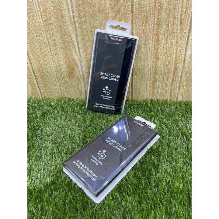 PapCuap SAMSUNG GALAXY NOTE 20 ULTRA SMART CLEAR VIEW FLIP COVER AUTO