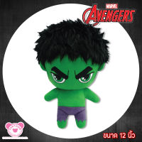 DISNEY MARVELS AVENGERS HULK ตุ๊กตาฮัค ขนาด 12 นิ้ว รุ่นยืน (สินค้าลิขสิทธิ์แท้ จากโรงงานผู้ผลิต)