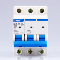 CHNT CHINT NXB-63 3P 1A 2A 3A 6A 10A 16A 20A 25A 32A 40A 63A 230V 380V เบรกเกอร์วงจรขนาดเล็ก MCB ใหม่ DZ47-Daoqiao