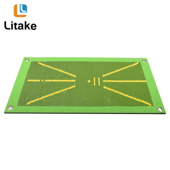 การฝึกอบรมกอล์ฟเสื่อวิเคราะห์แกว่งเส้นทางที่ถูกต้องตีท่ากอล์ฟอุปกรณ์ช่วยเหลือการฝึกอบรมสำหรับในร่ม-กลางแจ้ง