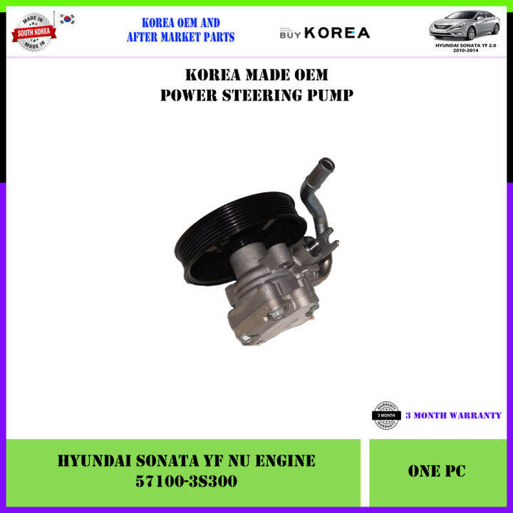 Hyundai Sonata YF NU Engine Oem Power Steering Pump (571003S300) Lazada