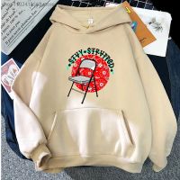 Hoodie Kursi Lipat Pria Dan Wanita, Hoodie Bercetak Tali Kasual Lengan Panjang Musim Gugur Musim Dingin Untuk Pria Dan Wanita Size Xxs-4Xl