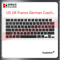 5 ชุด A2442 A2485 Keycaps สำหรับ Apple MacBook Pro/Max Retina 14 "16" A2442 A2485 US UK ฝรั่งเศสเยอรมันแป้นพิมพ์ KeyCap เปลี่ยน-qlcaee181