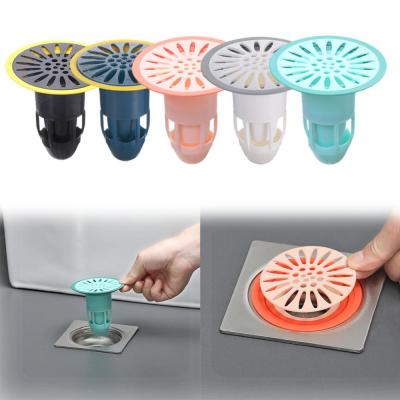 New Bath Shower Floor Strainer Cover Plug Trap Siphon Sink Kitchen Bathroom Water Drain Filter Insect Prevention Deodorant  by Hs2023