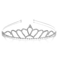 Bride Princess Ornament Crown Headband Fairy HairStyle Hair Wedding Rhinestone Girl