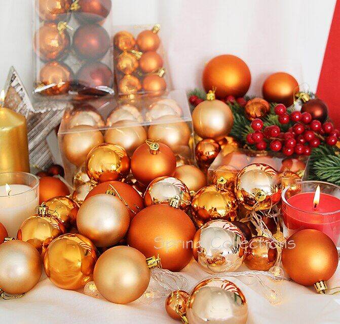 3-4-6-8ซม-สีส้มคริสต์มาส-xmas-tree-ball-แขวน-home-party-เครื่องประดับตกแต่งคริสต์มาสอุปกรณ์12ชิ้น-เซ็ต