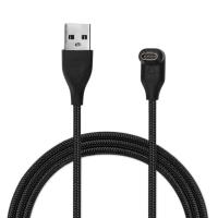 เปลี่ยนสายชาร์จ USB ชาย1เมตรสายชาร์จอุปกรณ์เสริมสำหรับนาฬิกาอัจฉริยะสายชาร์จการส่งข้อมูลสำหรับ Garmin Fenix 7/7S/7X/6/6S