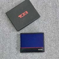 tumi/tumi/tuming tumi 19337 Horizontal Wallet Nylon With Genuine Leather Business And Casual Perfect Combination